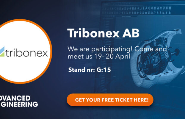 Visit our booth at Advanced Engineering Expo in Gothenburg on April 19th and 20th